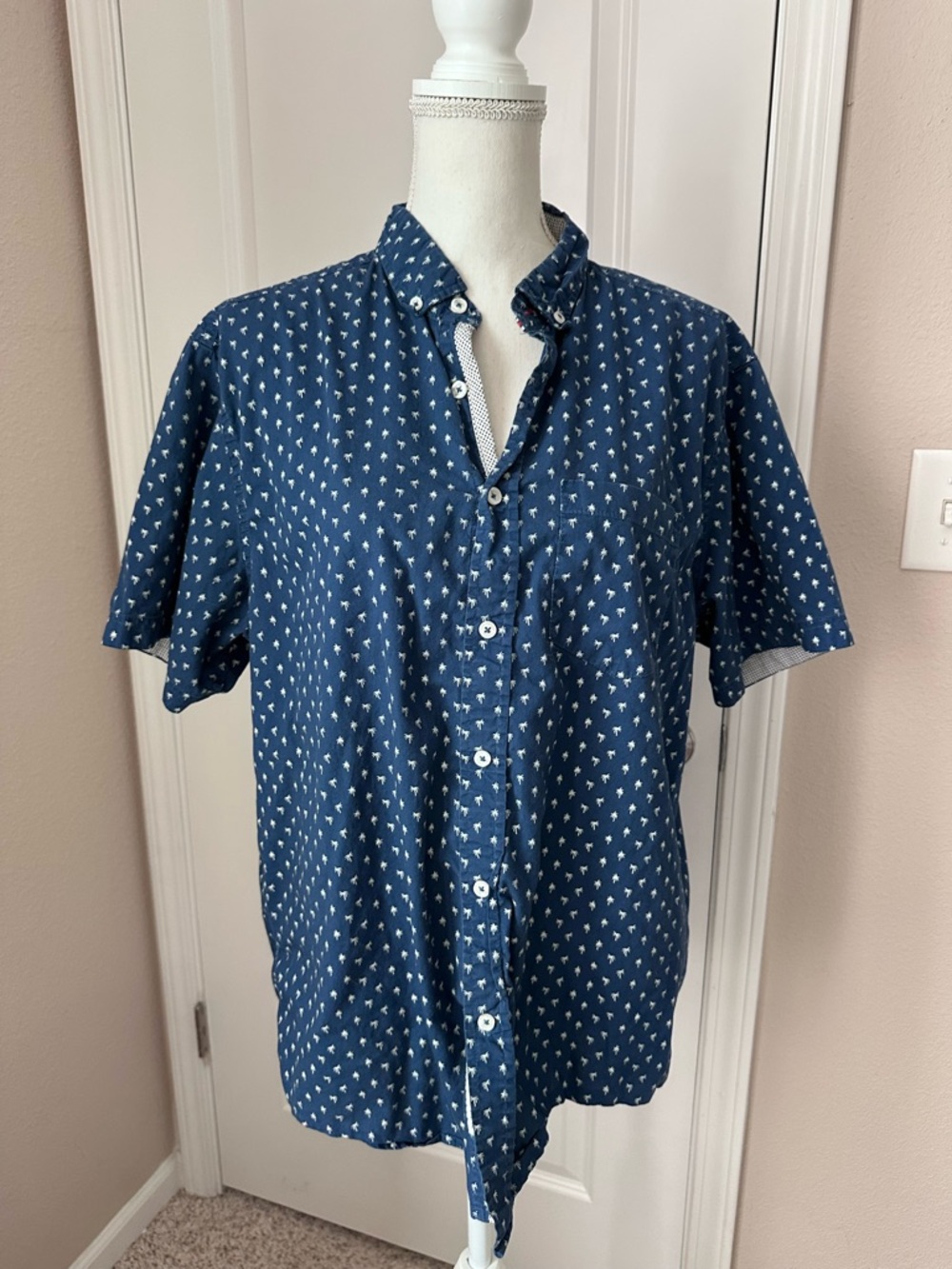 Tropical Short-Sleeve Button-Down